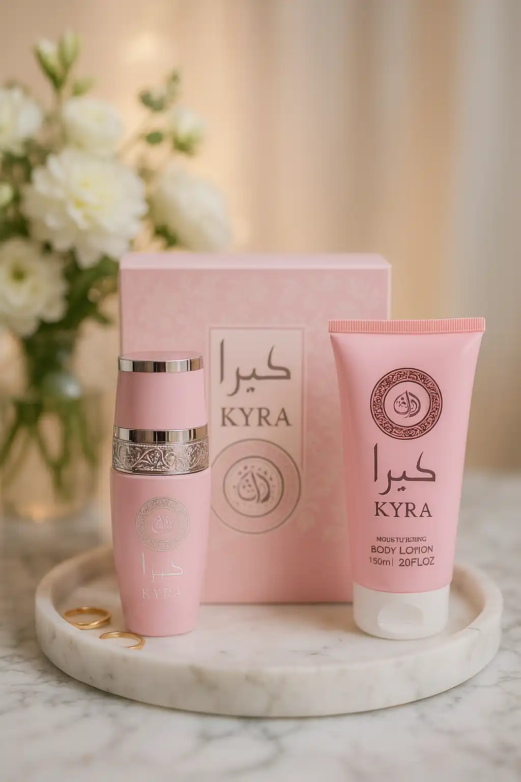 Kyra Rosa Eau de Parfum 100ml + Body Lotion 150ml Set Profumo Donna