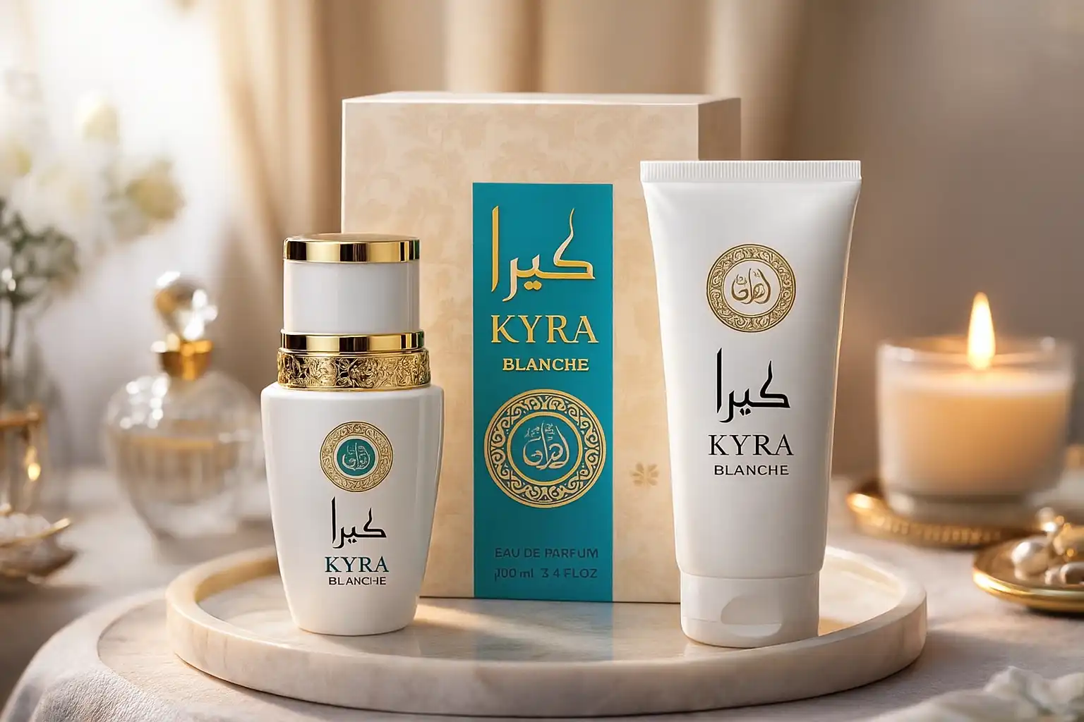 Kyra Blanche Eau de Parfum 100ml + Body Lotion 150ml Set Profumo Donna