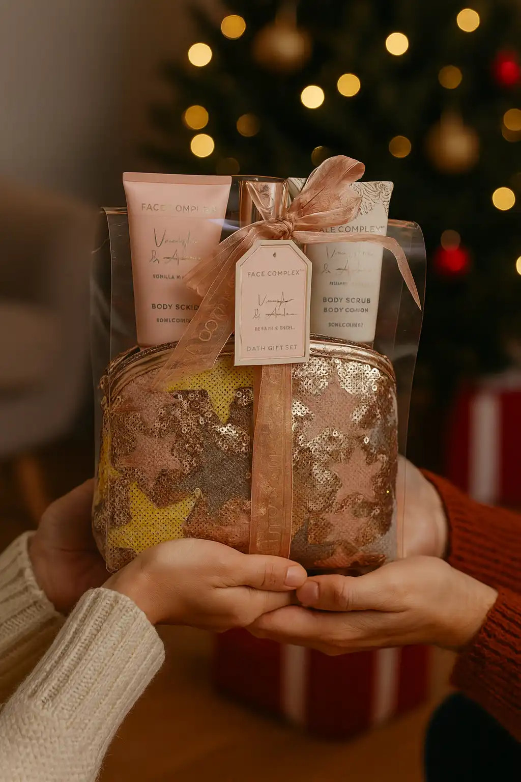 Set Regalo Face Complex FC Gift 66 Vaniglia Ambra Pochette + 3 Prodotti Corpo