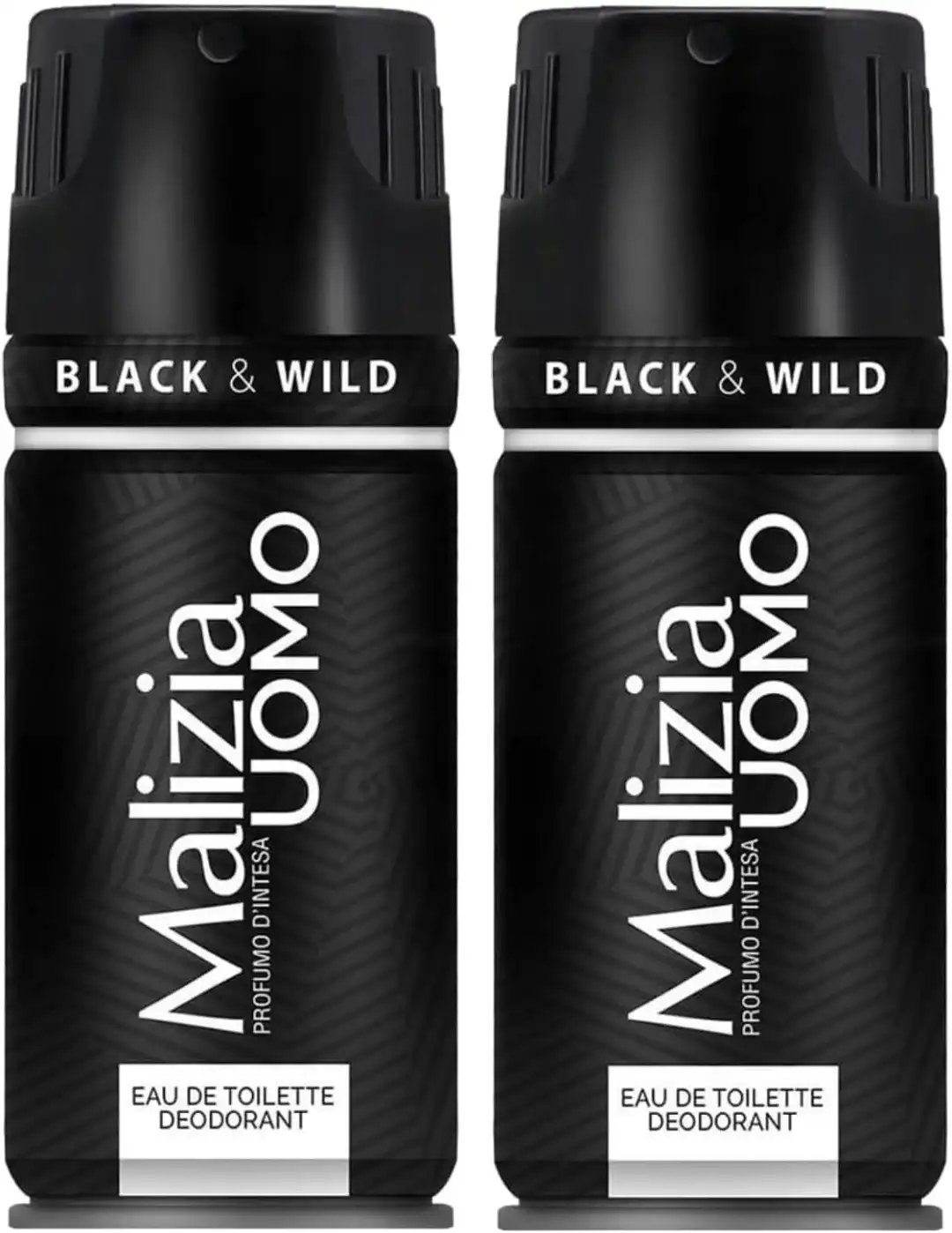 Malizia Uomo Black & Wild Deodorante Spray 150ml Duo Profumo Intenso Uomo