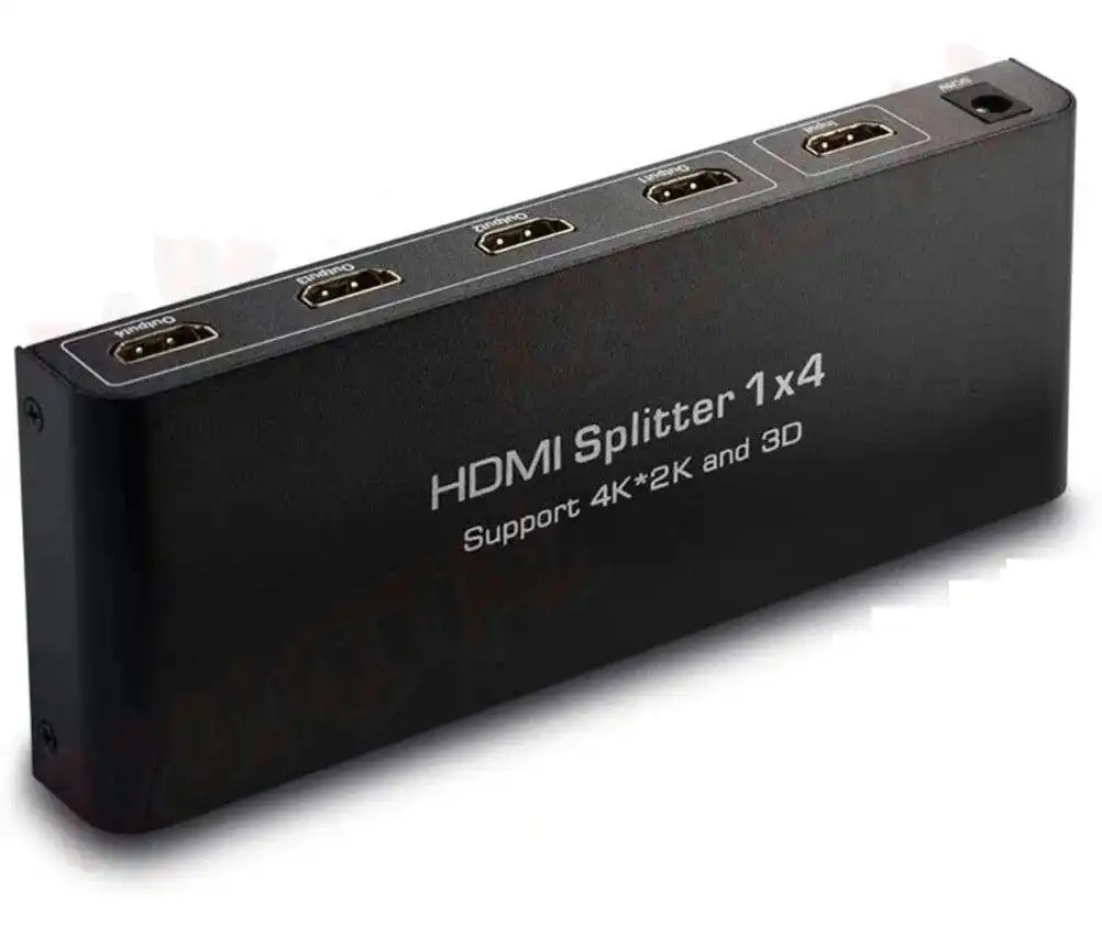 Splitter HDMI 1x4 VK-104W 4 Porte 4K Full HD 1080p 3D per TV Monitor