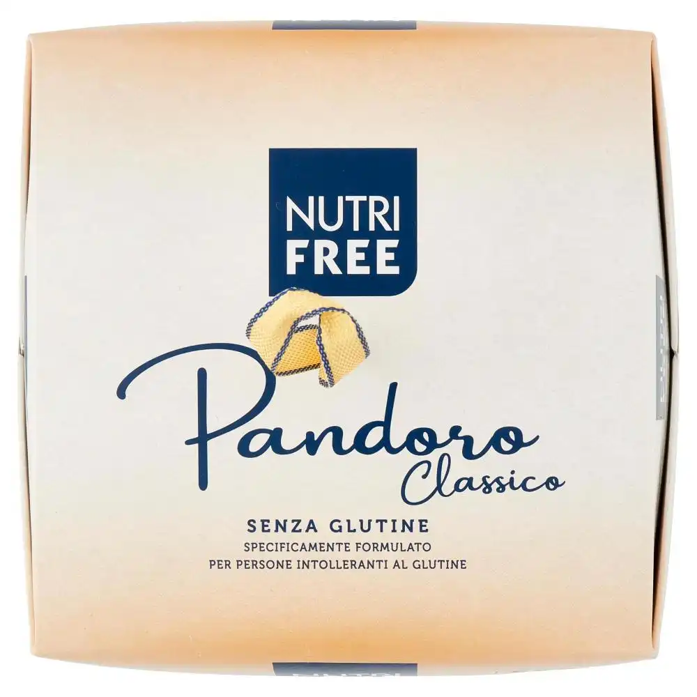 Nutri Free Pandoro Classico Senza Glutine e Lattosio 600g Extra Soffice