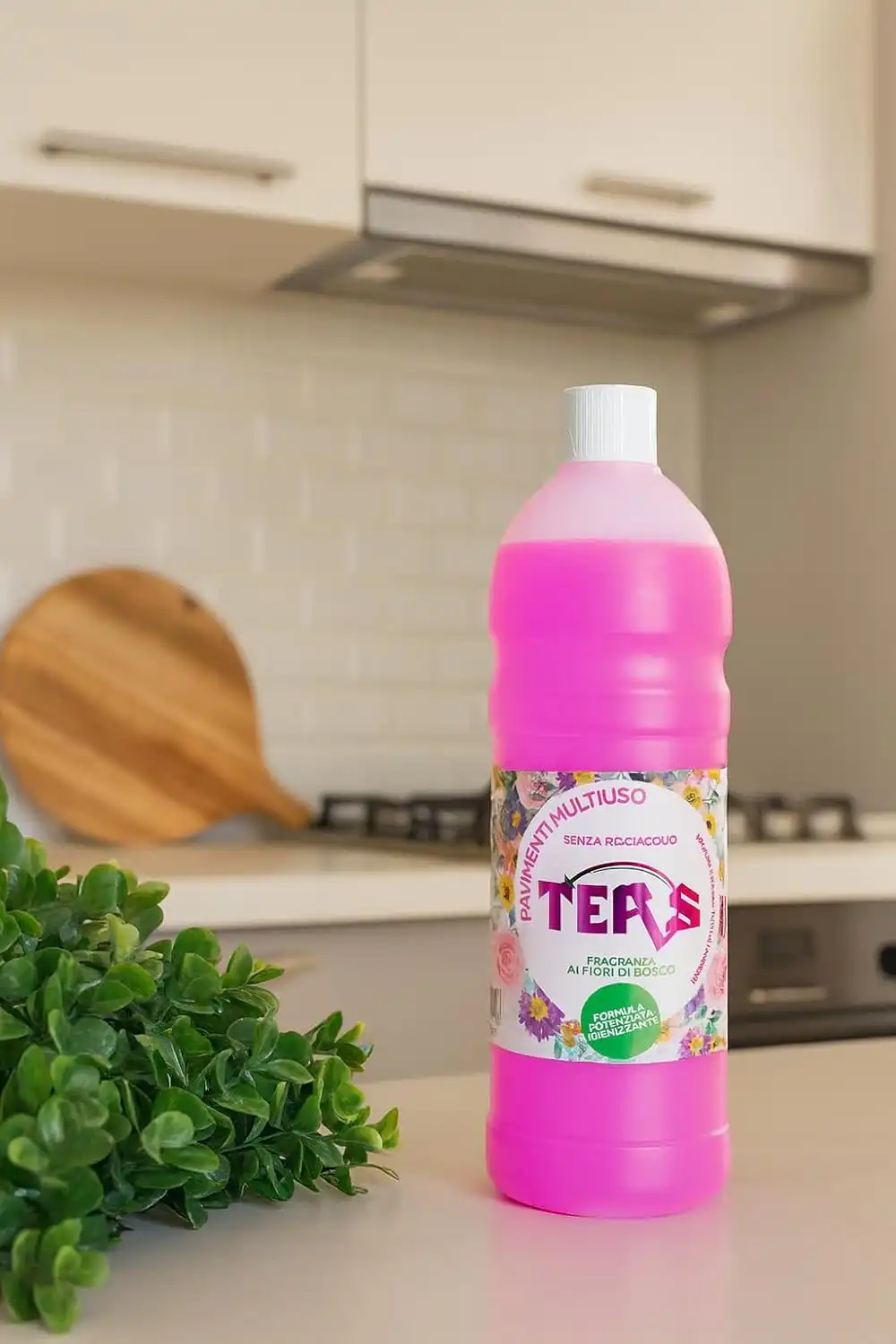 5x TERS Lavapavimenti 1L Fiori di Bosco Detergente Profumato Igienizzante 5Litri