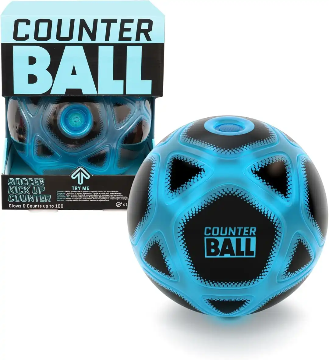 Smart Ball Counter Pallone Calcio Conta Palleggi Luci Suoni Giochi Preziosi