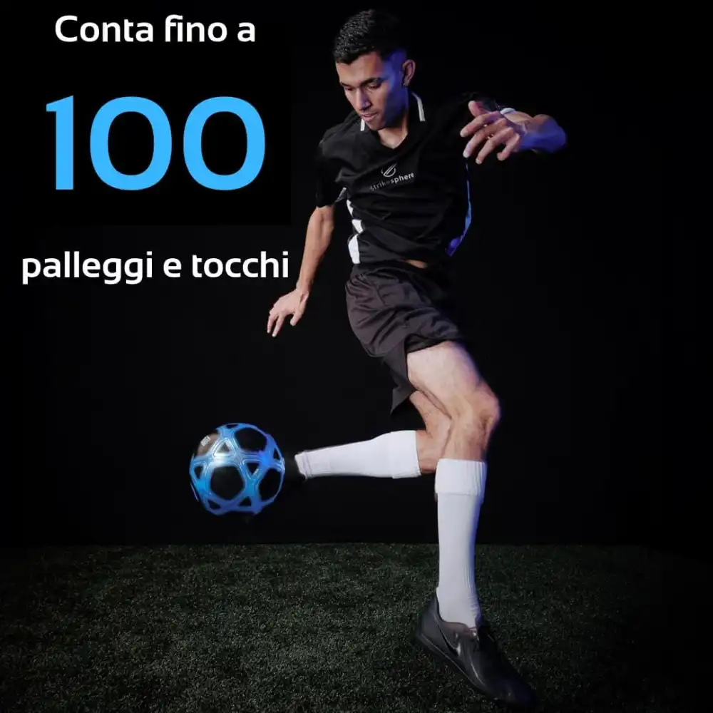 Smart Ball Counter Pallone Calcio Conta Palleggi Luci Suoni Giochi Preziosi