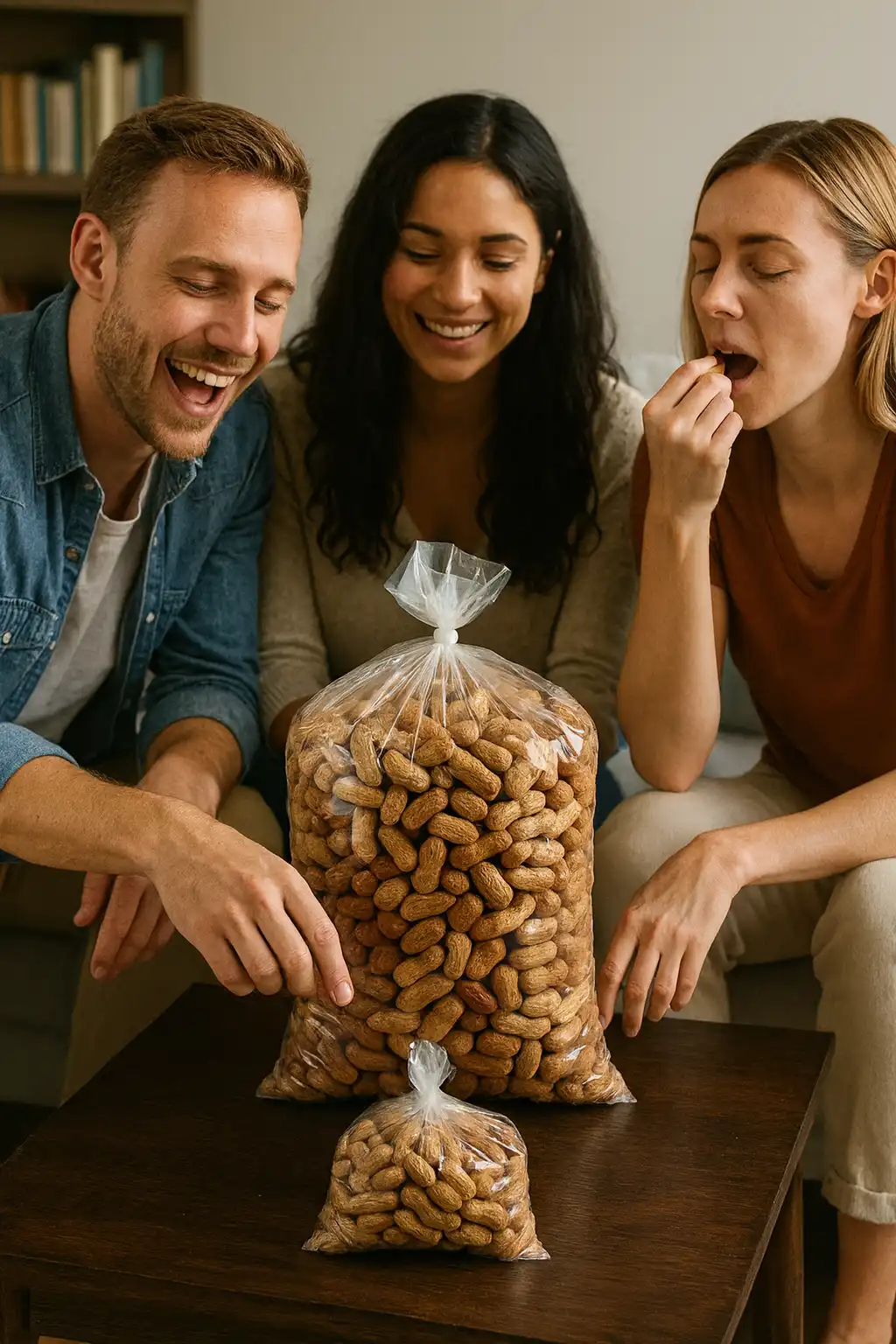 Arachidi Tostati 5Kg In Guscio Selezione Premium Frutta Secca Croccante