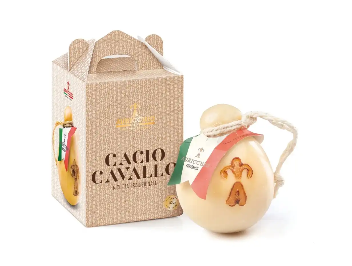 Caciocavallo Auricchio Ricetta Tradizionale 1,6Kg con Confezione Elegante