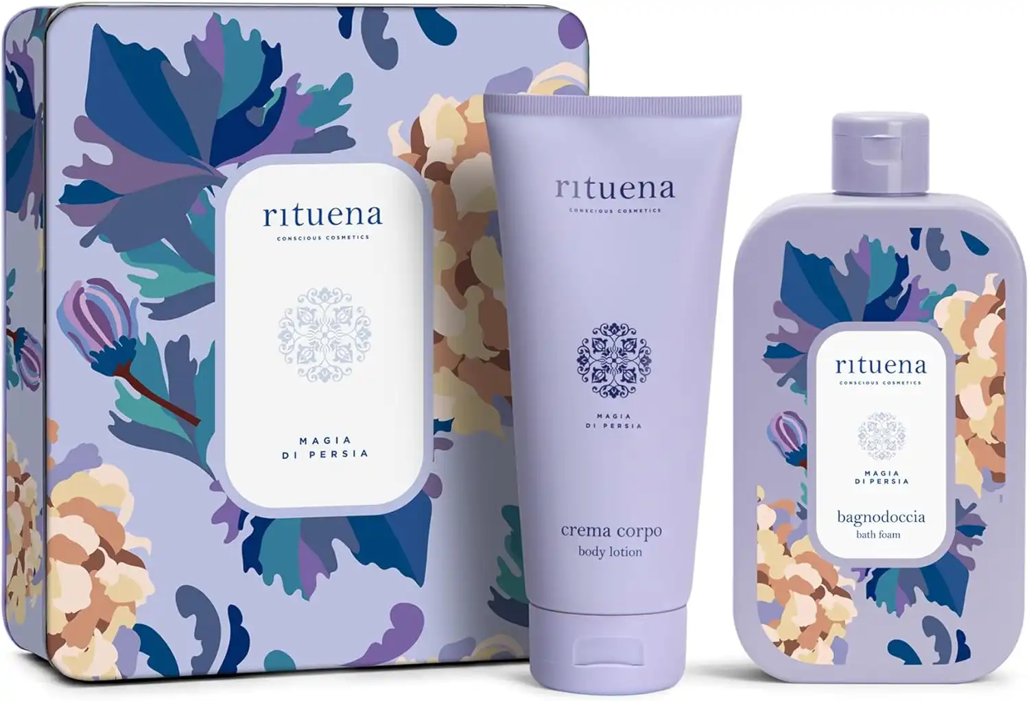 Confezione Regalo Elegante Donna con Docciaschiuma 400 ml + Crema Corpo 200 ml