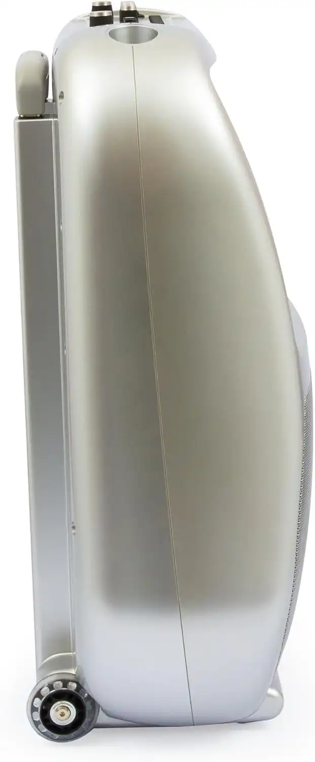 Canta Tu Karaoke Pro 2023 Argento Con Display Touch Wi-Fi Microfono Wireless