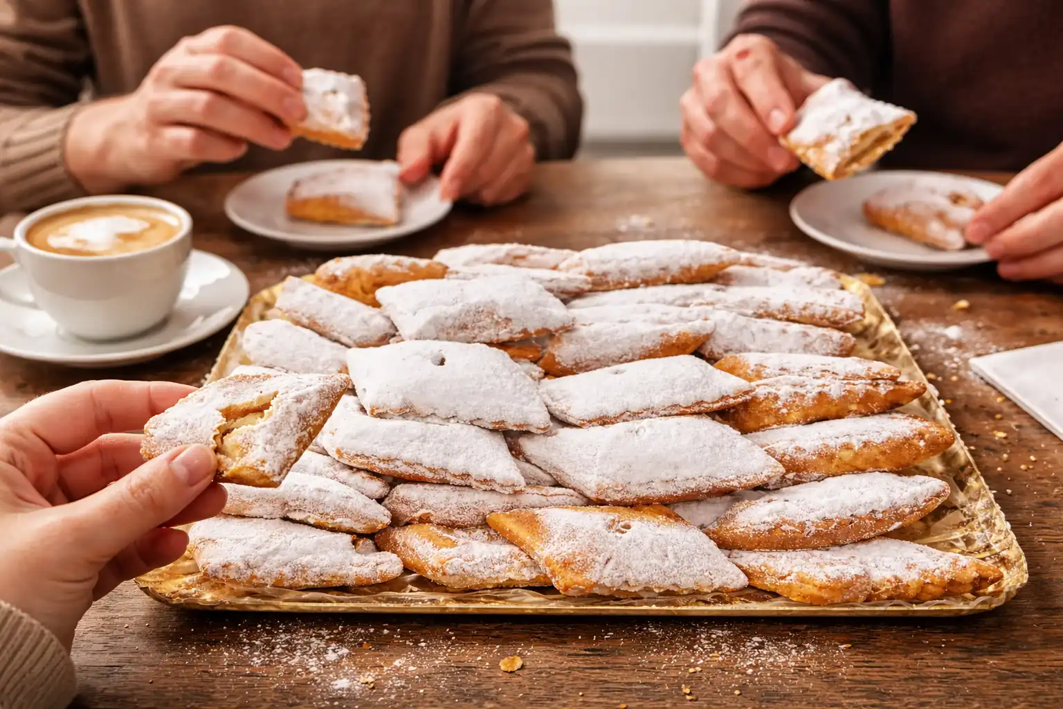 Bugie di Carnevale alla Ciliegia Ripiene 1,5 kg con Zucchero a Velo