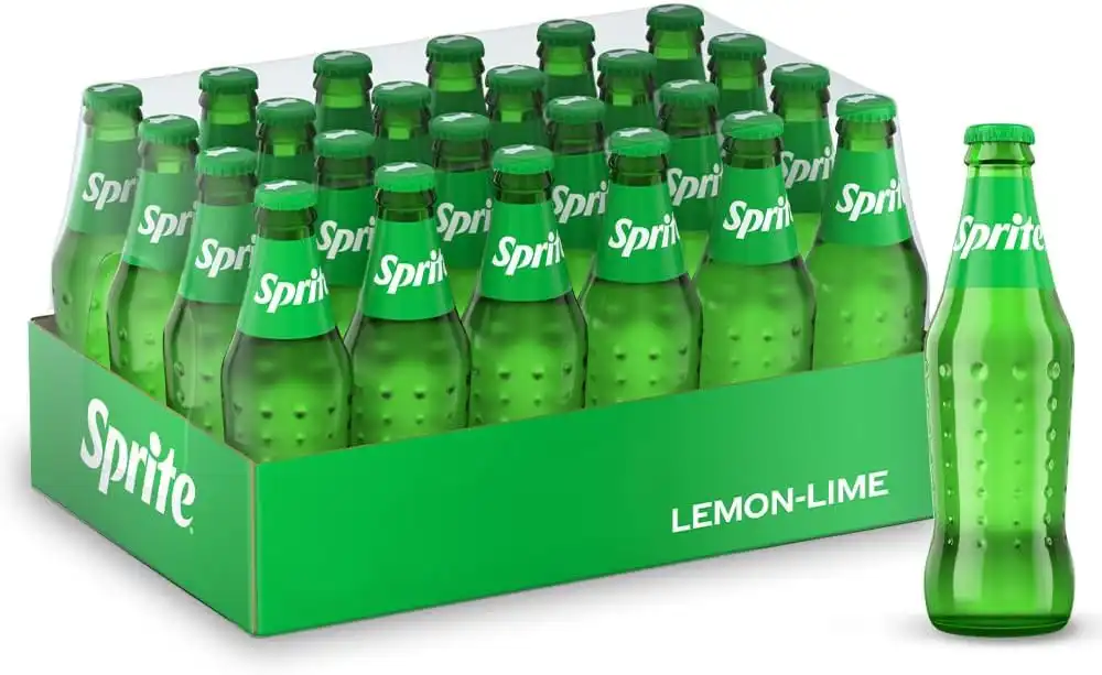 Sprite Lemon Lime Bibita Gassata Bottiglie Vetro 330 ml Confezione 24 Pezzi