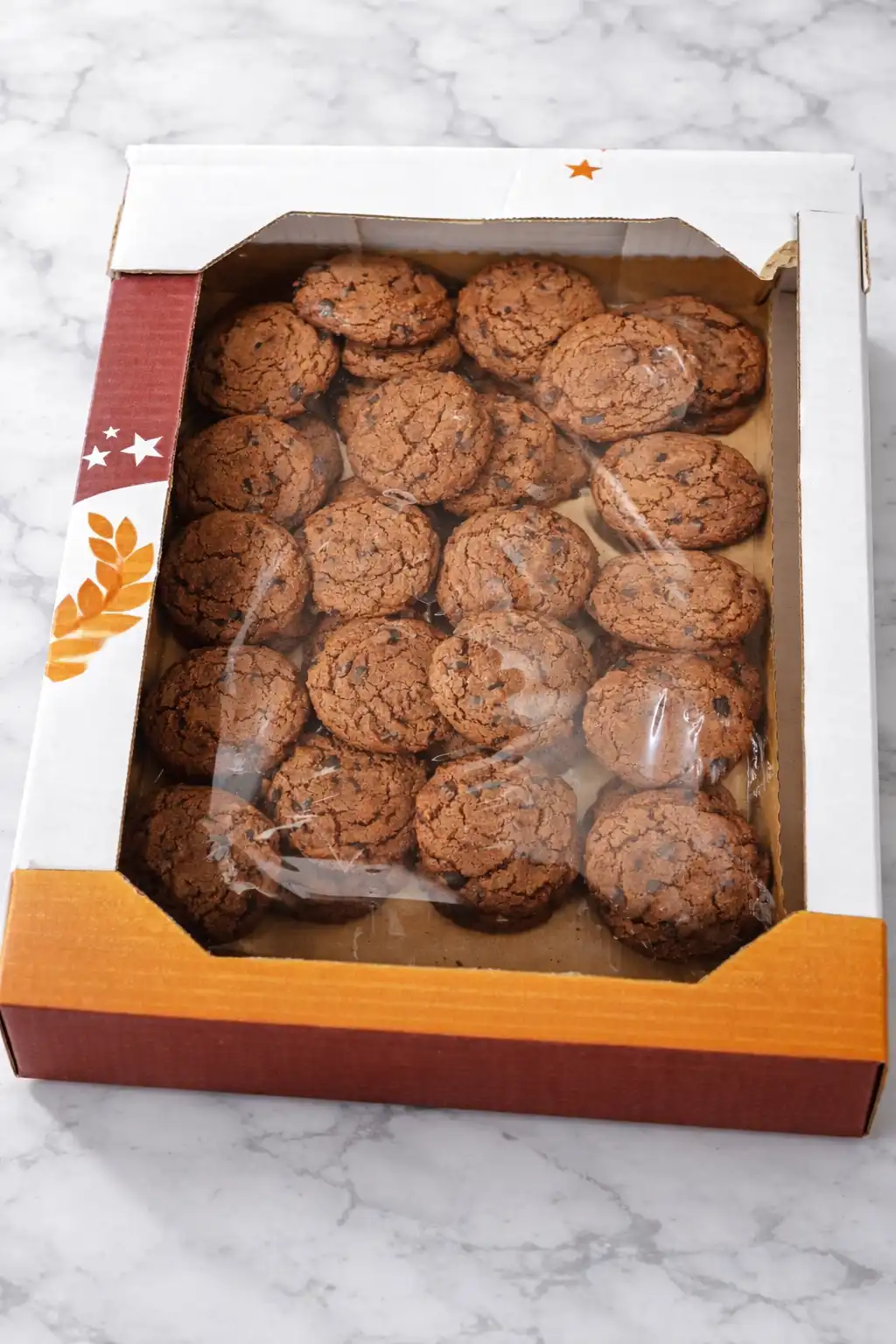 Biscotti Cookies al Cacao con Gocce di Cioccolato Pasticceria Secca 1 Kg
