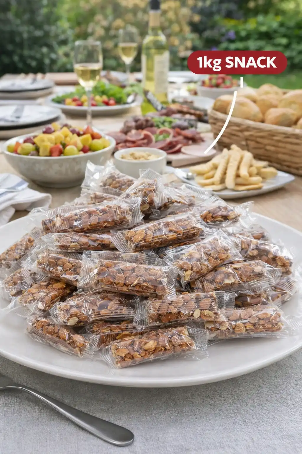 Croccantini agli Arachidi Artigianali in Monoporzione Snack Dolci 1 Kg