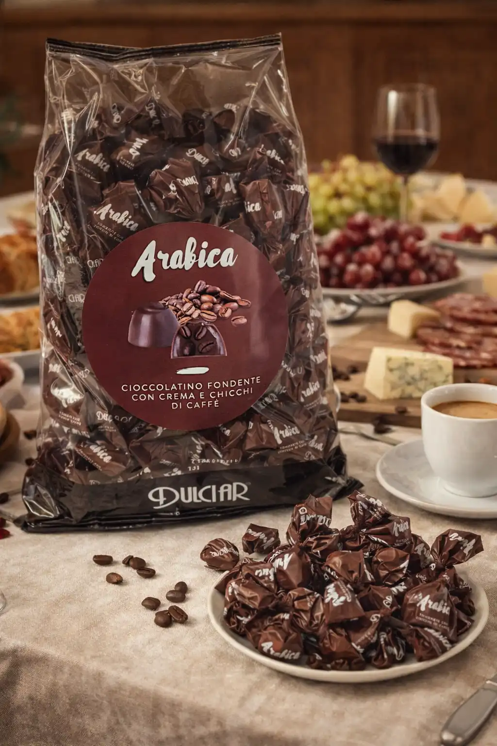 Boero Dulciar Arabica Cioccolatini Fondenti con Crema e Caffè 1 Kg