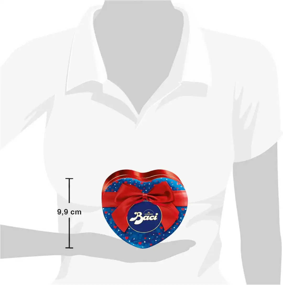 Baci Perugina Latta Cuore 50g Senza Glutine Idea Regalo San Valentino