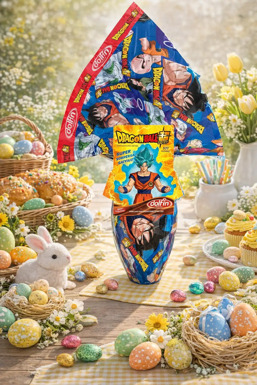 Dolfin Uovo DragonBall 320g Cioccolato Latte Sorpresa Pasqua 2026 Maxi