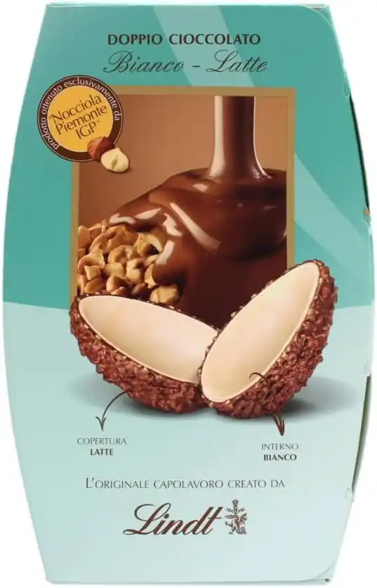 Lindt Noccior Uovo Bianco Latte 510g Nocciola Piemonte IGP