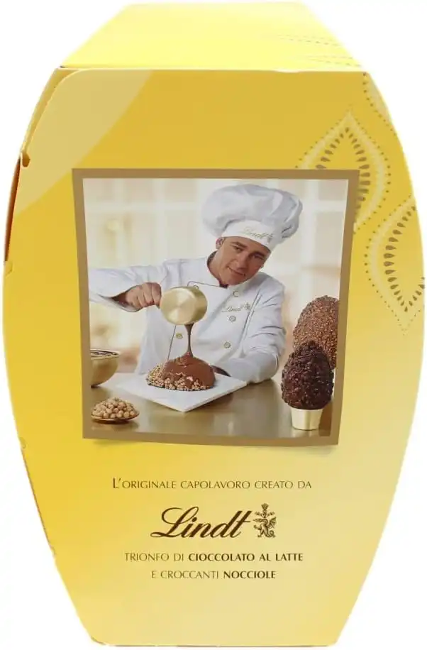 Lindt&Sprungli Noccior Latte Classico 610g Uovo di Pasqua Nocciole IGP