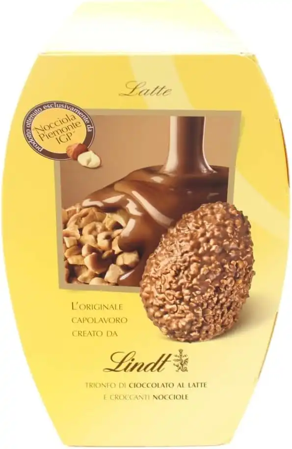 Lindt&Sprungli Noccior Latte Classico 610g Uovo di Pasqua Nocciole IGP