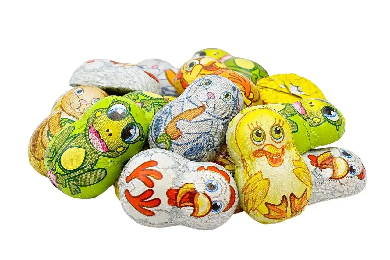 Laica Tenerotti Pasqua 1kg Cioccolato Latte Ripieni Crema Personaggi