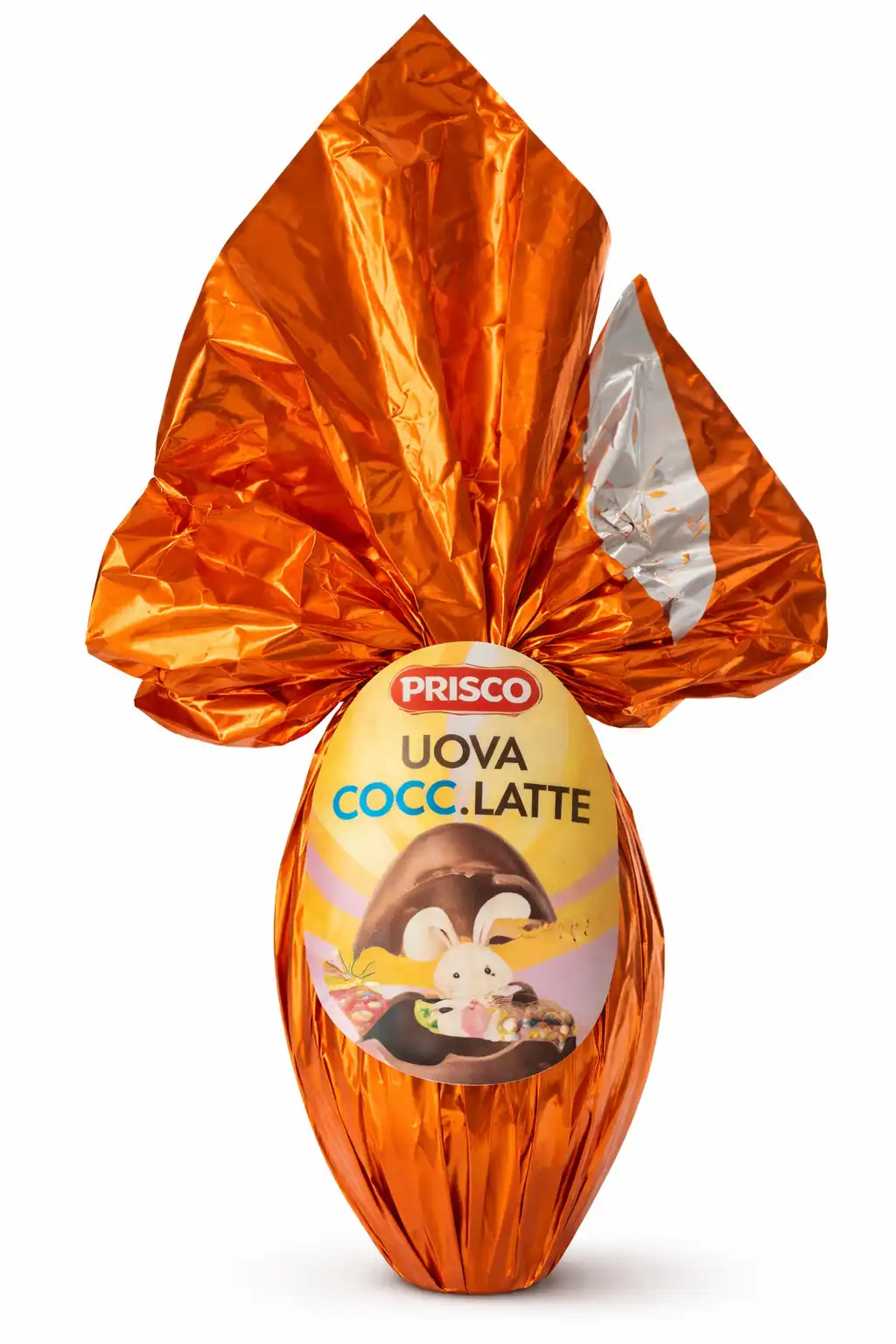 Prisco Uovo Cioccolato Latte 1Kg Con Sorpresa Grande Formato Pasqua 2026