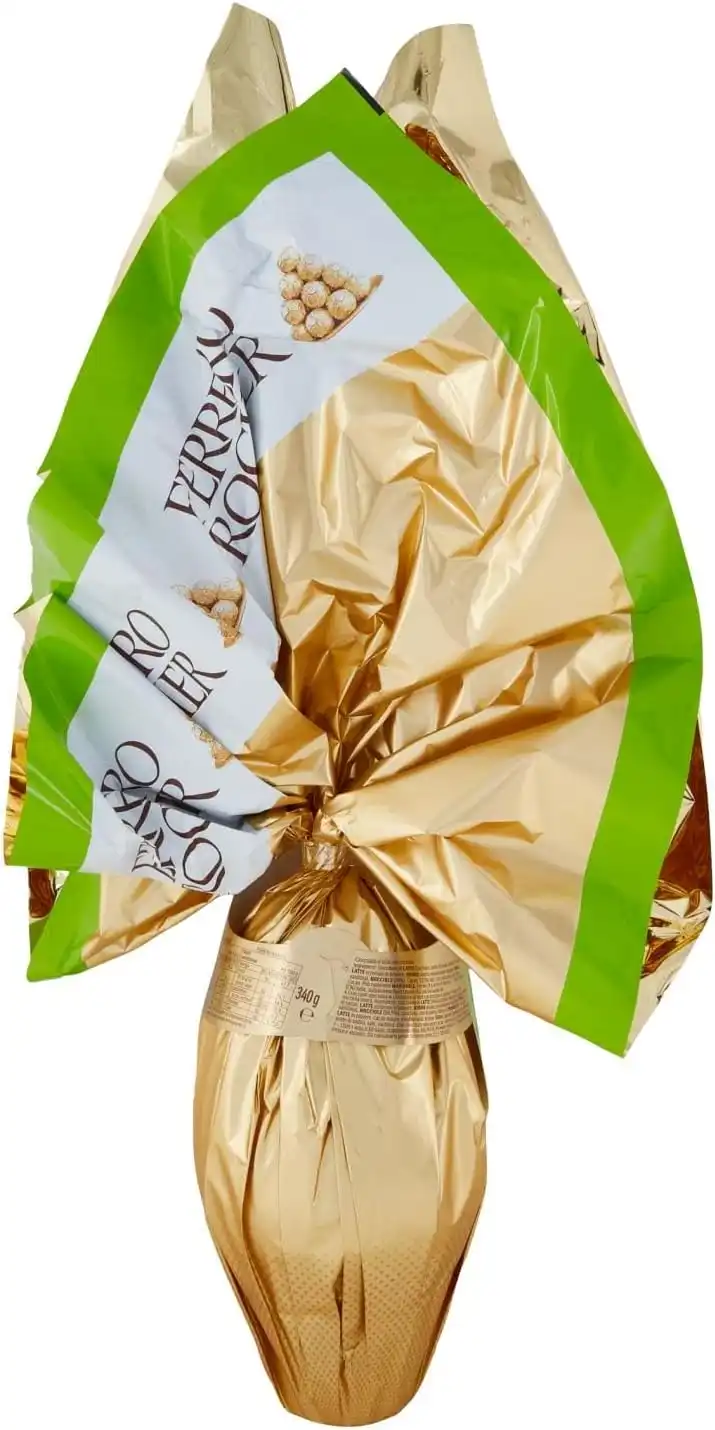 Ferrero Rocher Uovo Pasqua d’Oro Latte Nocciole 340g Con Praline 2026