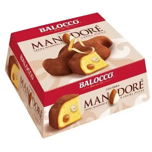 Balocco Colomba Mandoré 750g Crema Mandorla Panna Pasqua 2026 Dolce