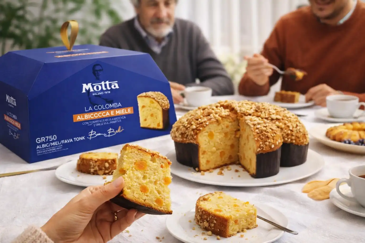 Motta Colomba Albicocca Miele Fava Tonka 750g Dolce Pasqua 2026 Gourmet