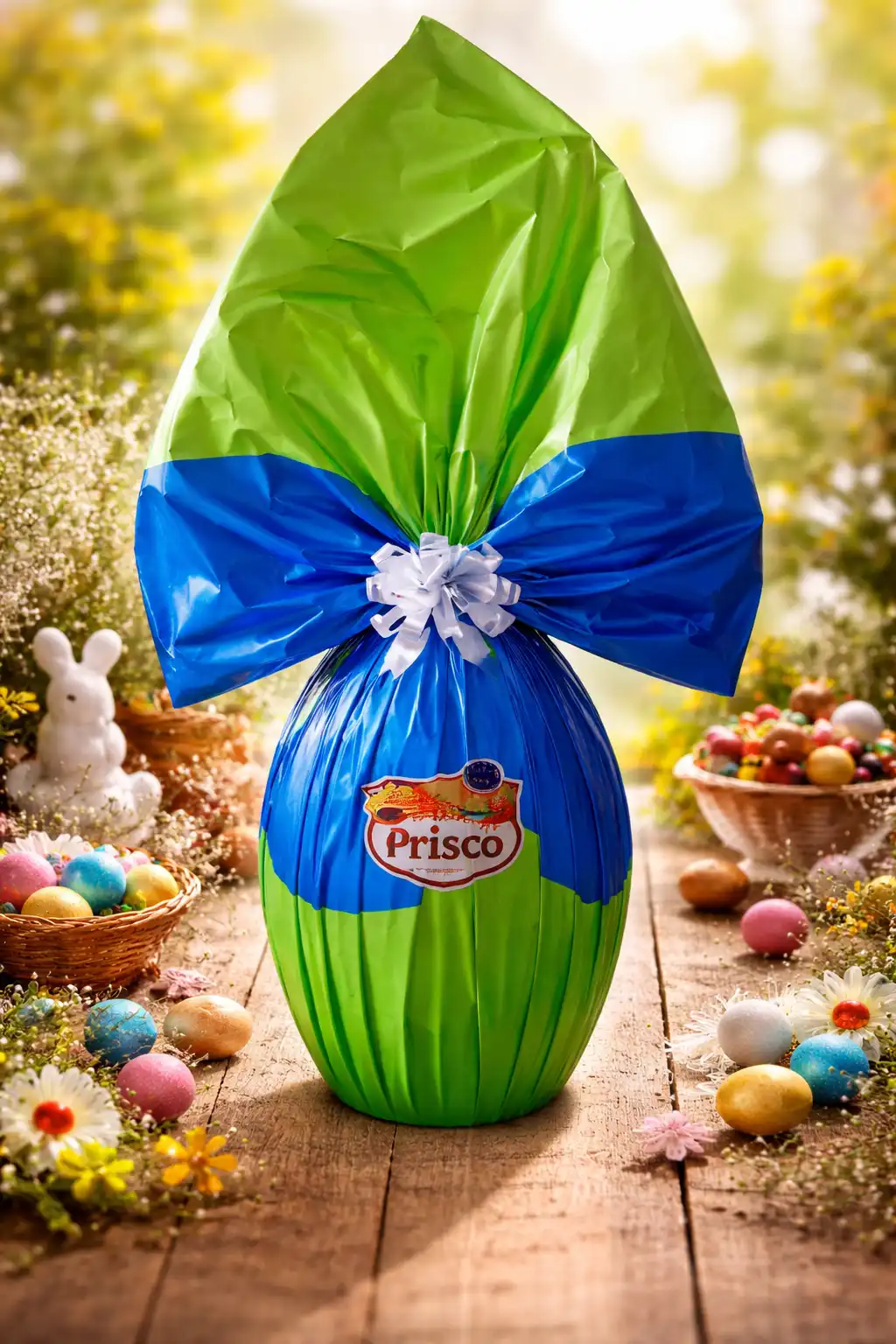 Prisco Uovo Cioccolato al Latte 5Kg Gigante Con Sorpresa Uova di Pasqua 2026