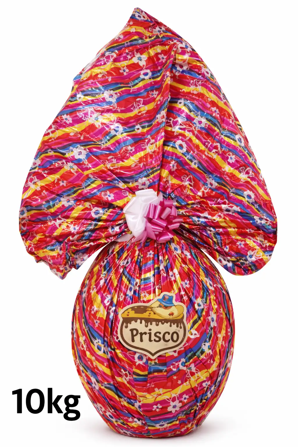 Prisco Uovo Cioccolato al Latte 10Kg Gigante Con Sorpresa Uova di Pasqua 2026