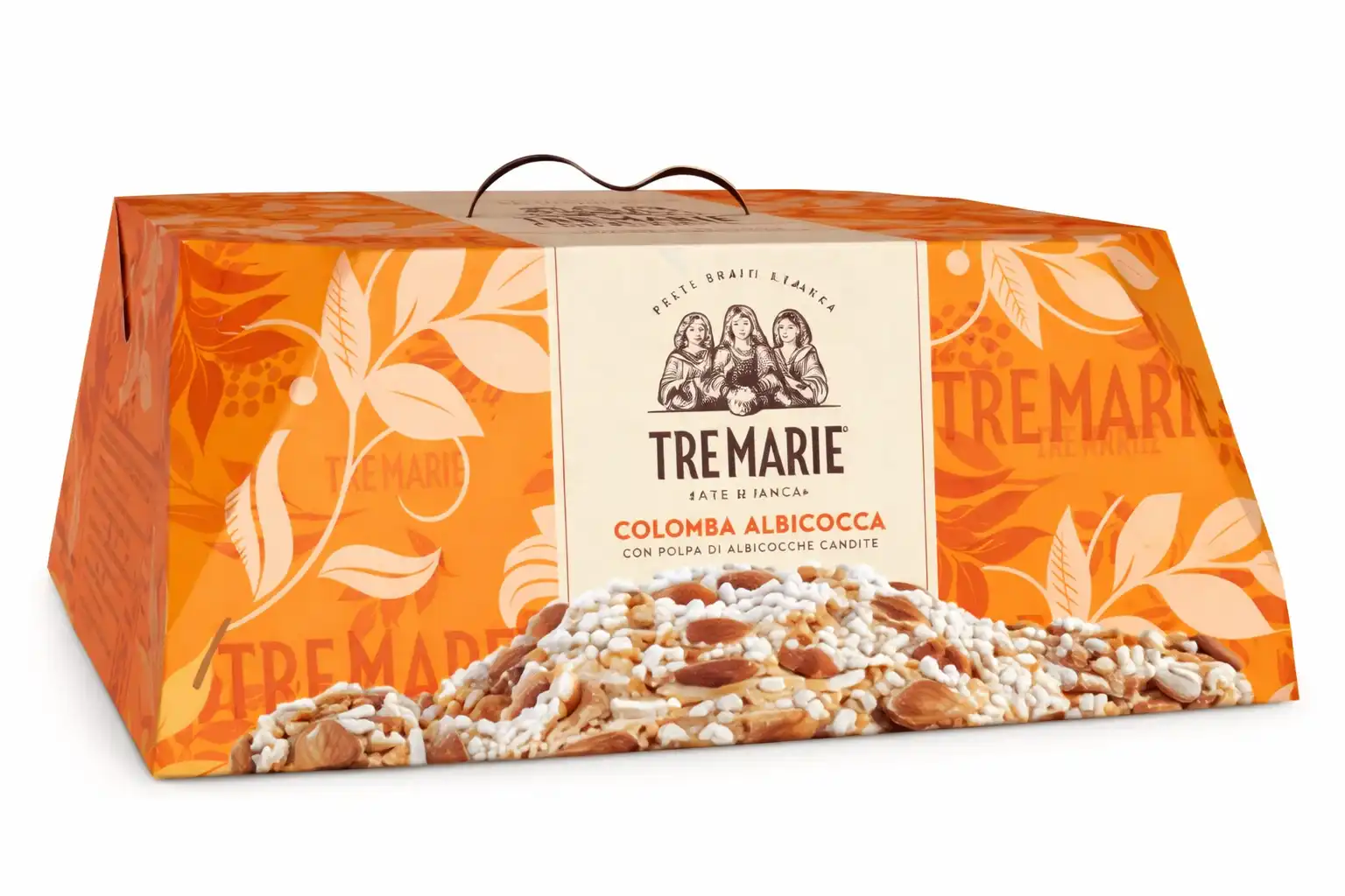 Tre Marie Colomba Albicocca 1kg Astuccio Dolce Pasqua Artigianale Edizione 2026