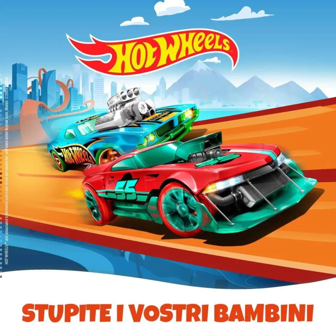 Kinder GranSorpresa Hot Wheels 150g Uovo di Pasqua 2026 Uova di Pasqua Kinder