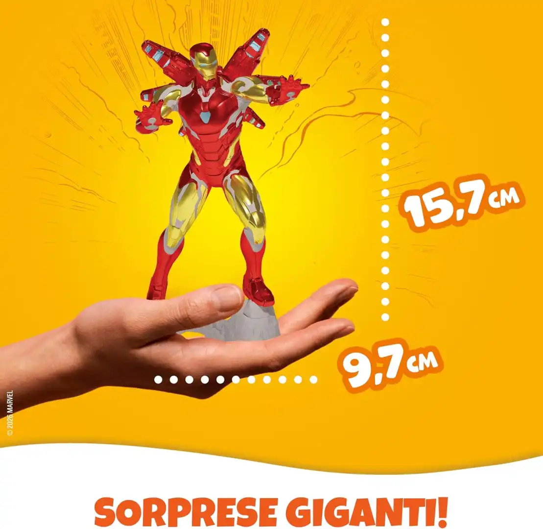 Kinder GranSorpresa Gigante Avengers 320g Uovo Pasqua Edizione 2026 Marvel