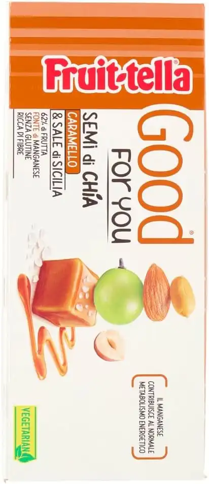 Fruittella Good For You Barrette Caramello Chia Frutta Secca 16 Snack Box
