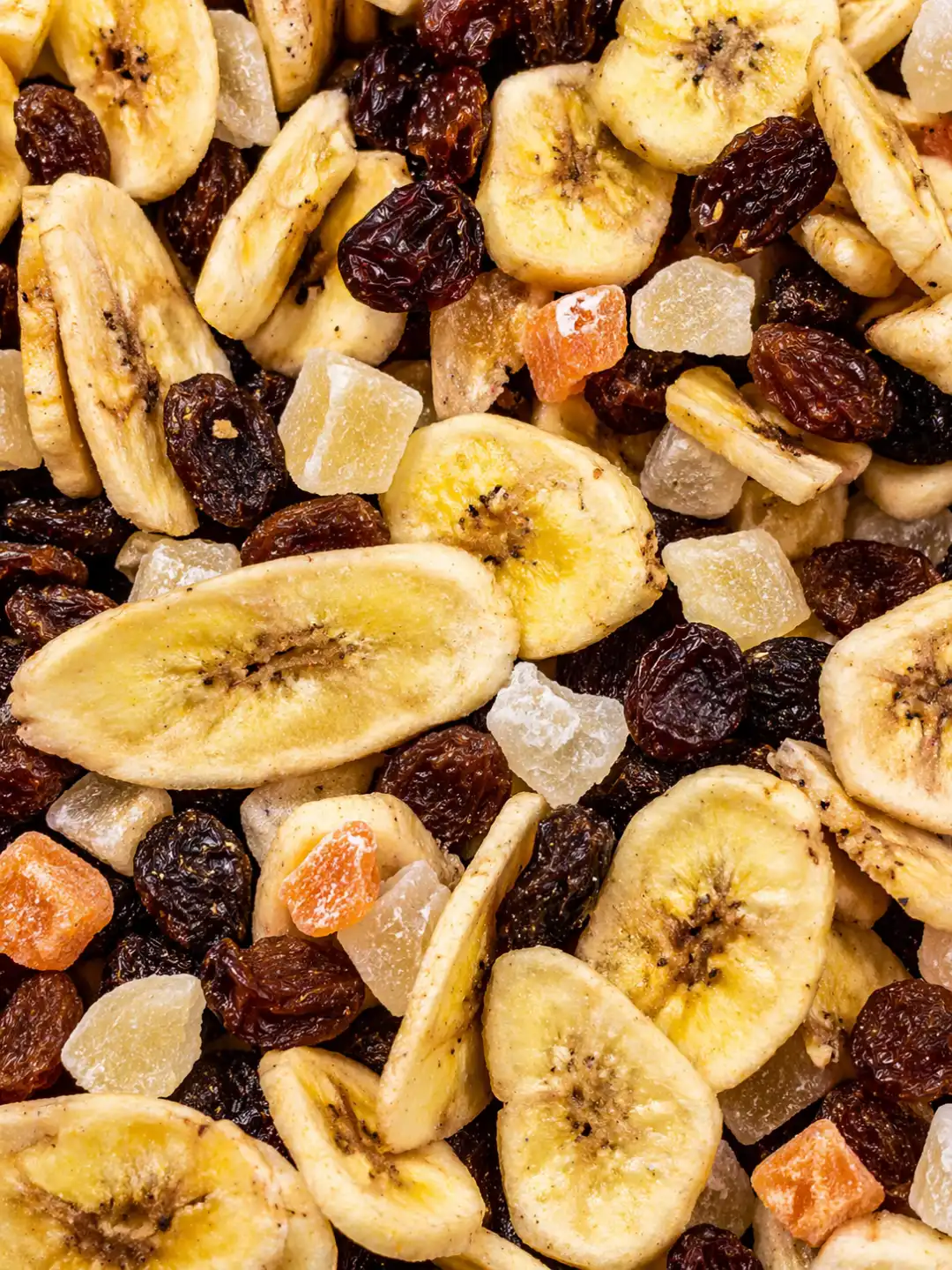 Mix Esotico Disidratato 1KG Frutta Secca Mista Con Chips Banana Snack Naturale