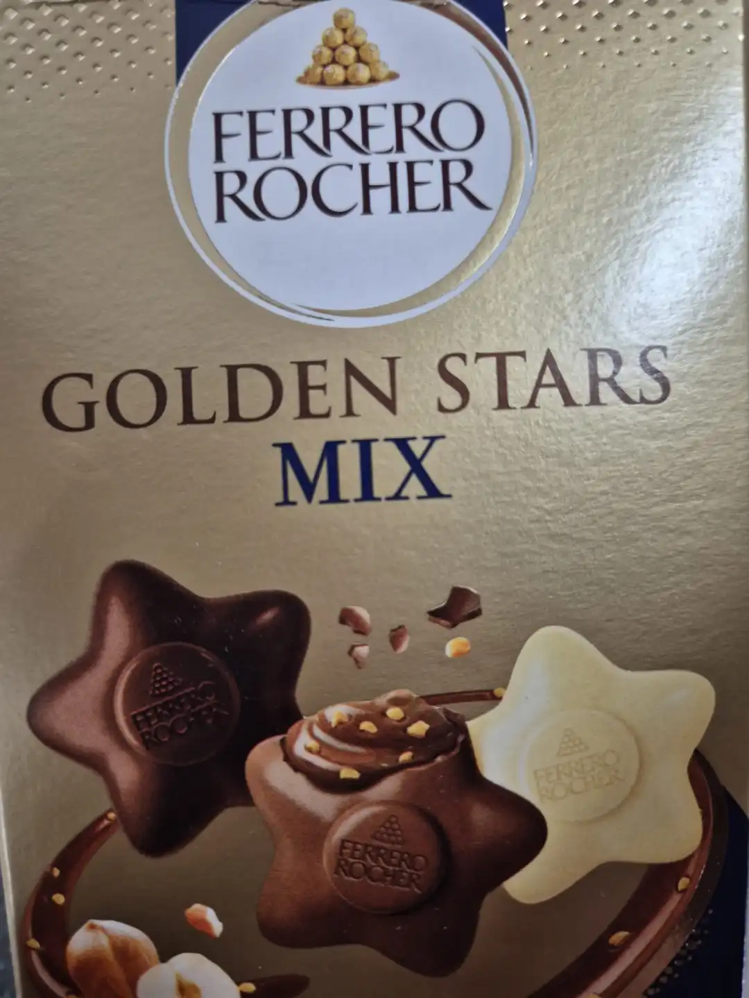 Ferrero Rocher Golden Stars Mix 460g Cioccolatini Assortiti Regalo Snack