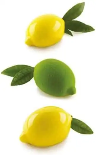 Stampo Silicone Lime 120 3D Frutta Realistica 4 Cavita Con Supporto Pro
