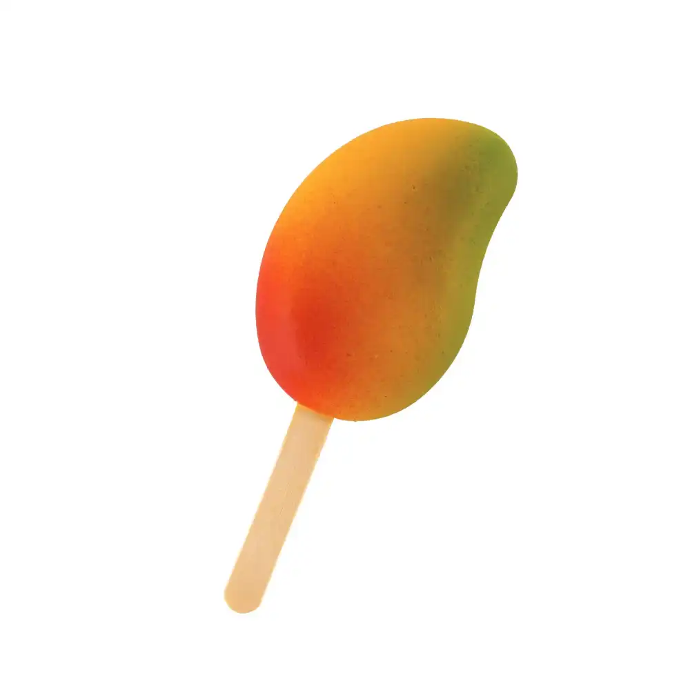Stampo Gelato Mango Gel20 12 Cavita 124ml Con Bastoncini Silicone Pro
