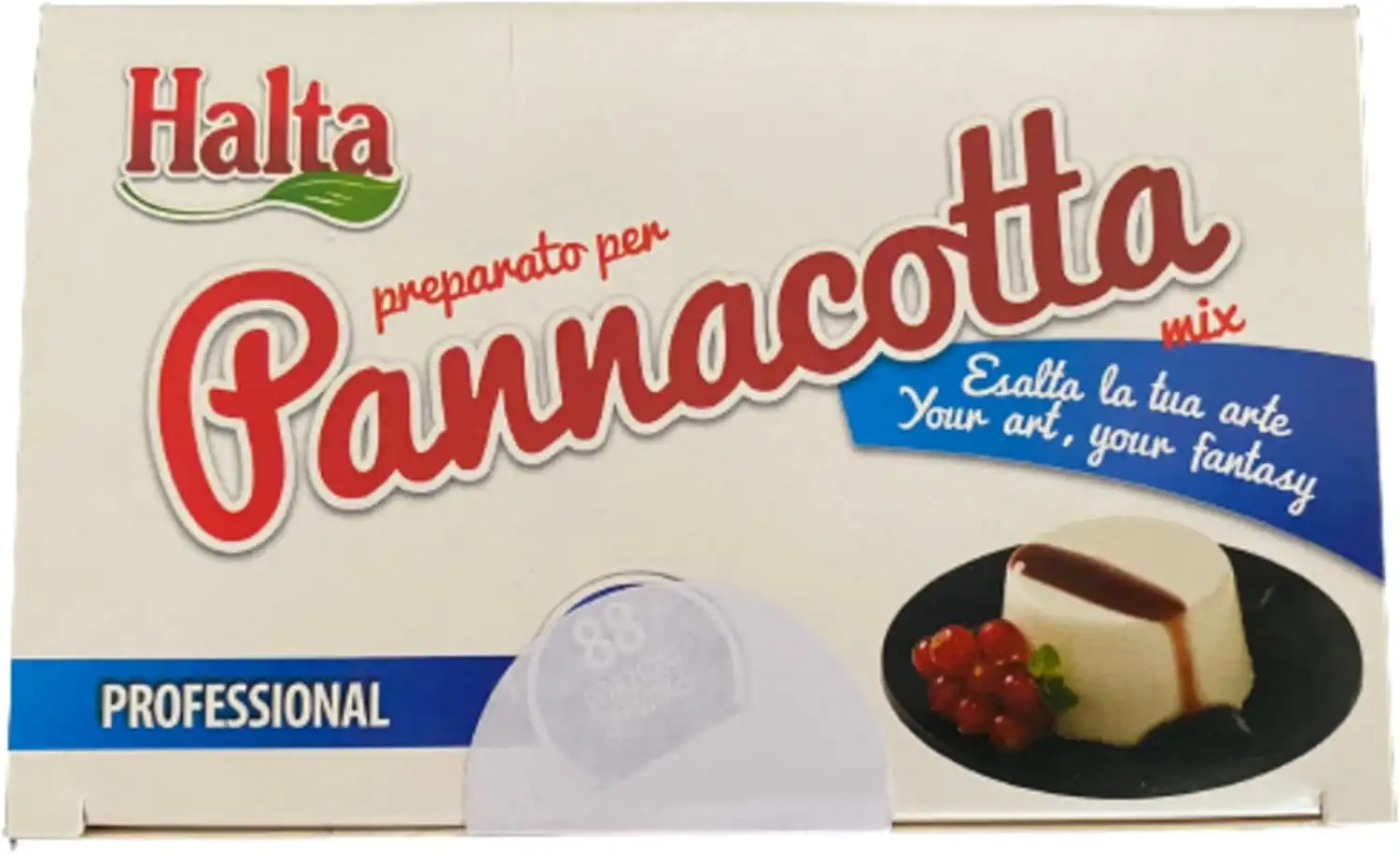 Halta Preparato Per Pannacotta 800Gr Mix Professionale Dessert Freddi Gourmet XL