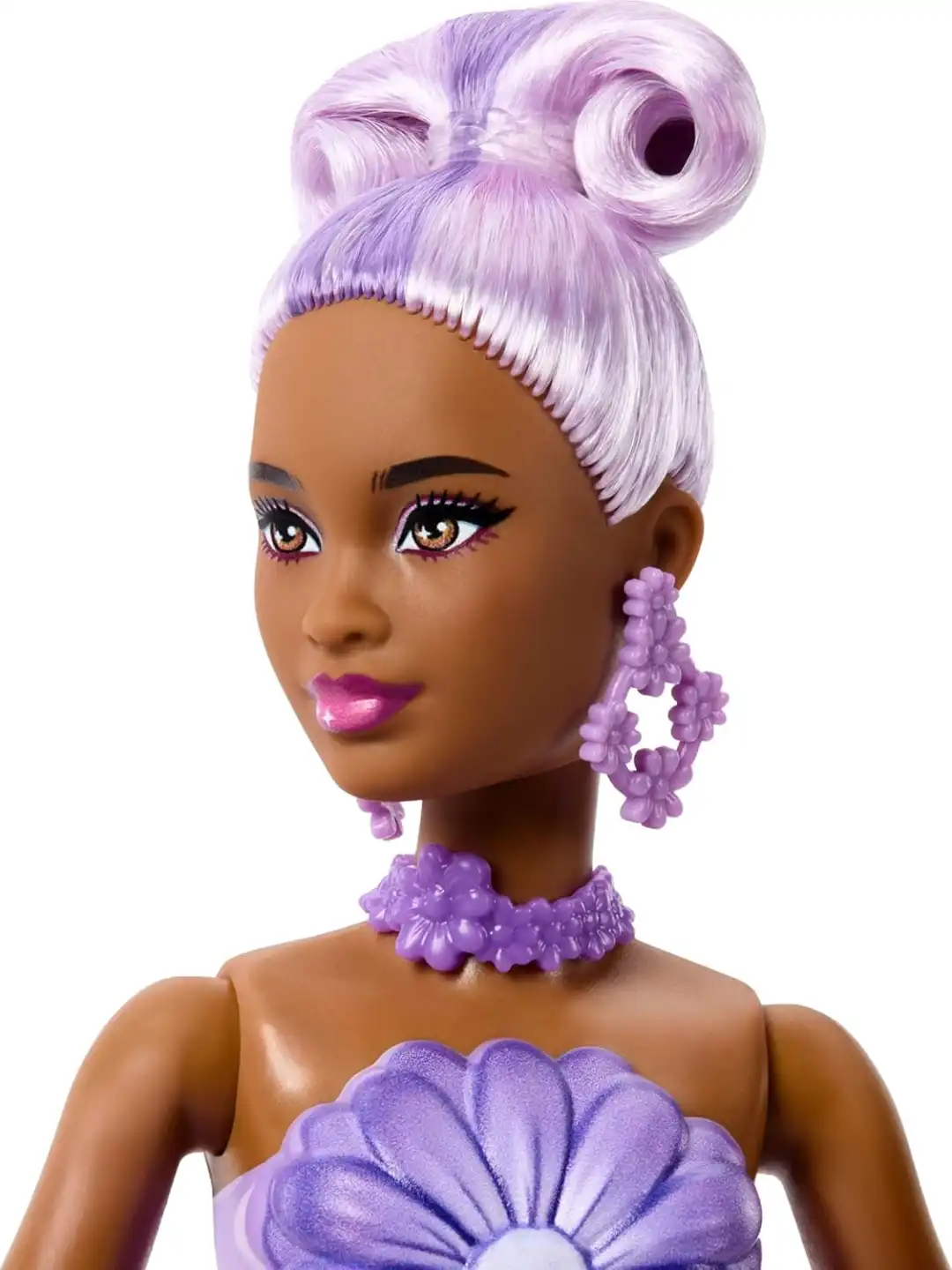 Barbie Petal Pop Bambola Profumata Floreale Viola Con Accessori JMF58
