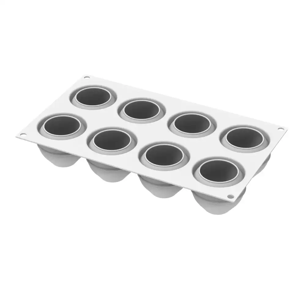 Stampo Silicone Truffles 8 Cavità 120 Ml Frutta Realistica Moderna