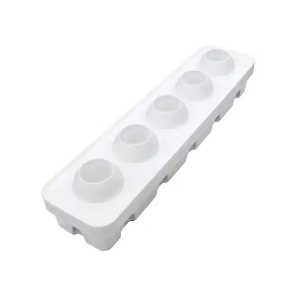 Stampo Frutta Realistica Mela Ciliegia Pesca 115 Silicone 5 Cavità