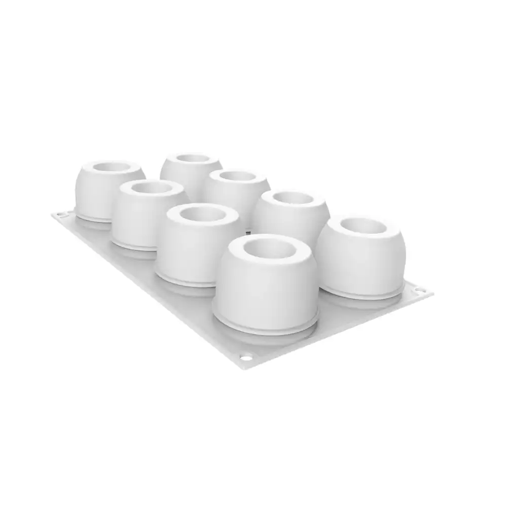 Stampo Silicone Truffles 8 Cavità 120 Ml Frutta Realistica Moderna