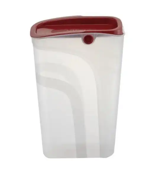 Dispenser per Alimenti 2.6 Lt Pasta Riso Frutta Plastica Dura 18 x 8,5 x 30h cm