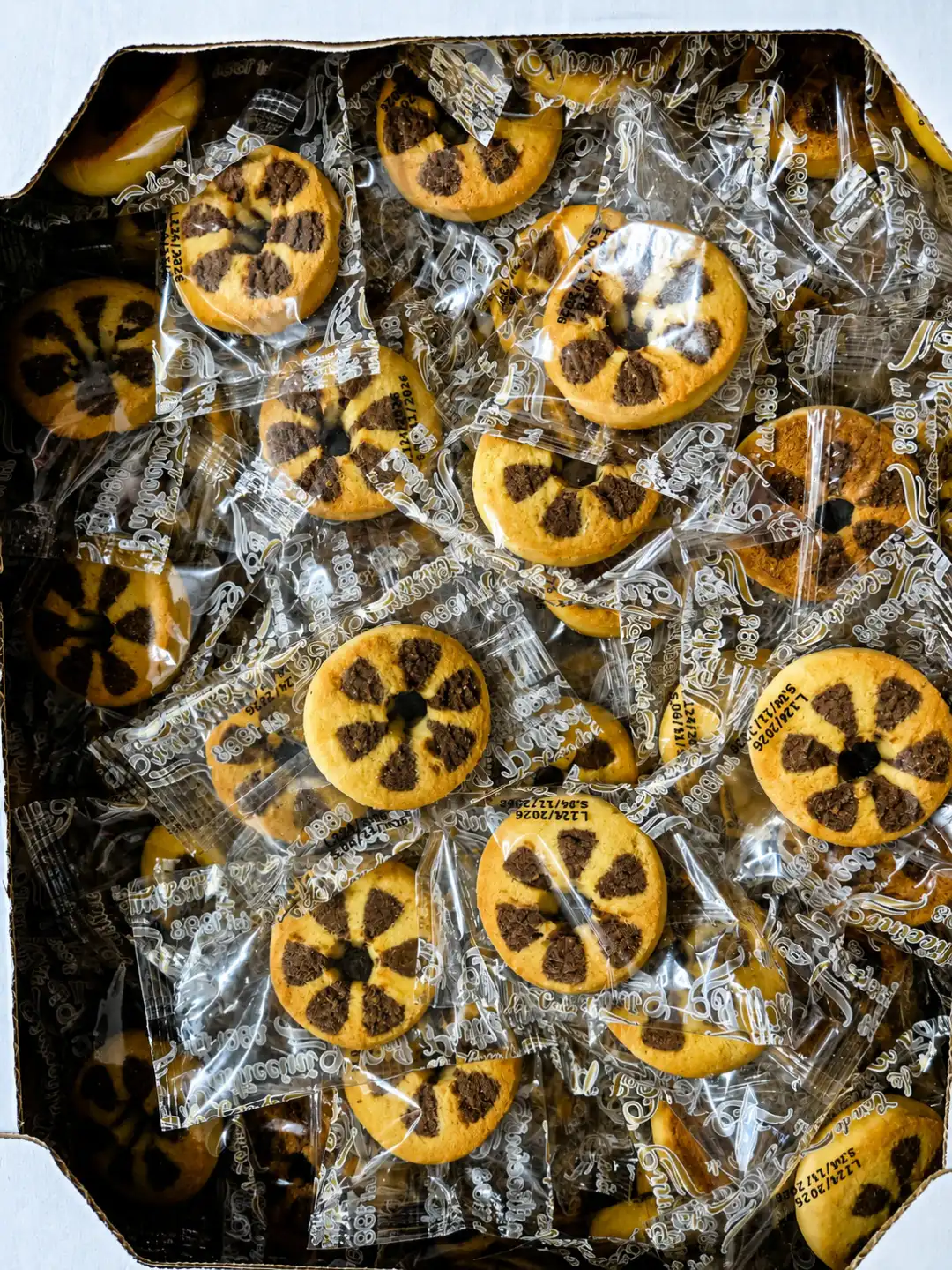 Girandole Monoporzione 2Kg Biscotti Dolci Con Cacao Snack Buffet Eventi Mix