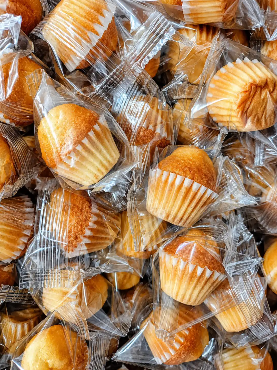 Baby Muffins Farcite Crema Al Limone 850Gr Monoporzione Dolci Snack Buffet Event