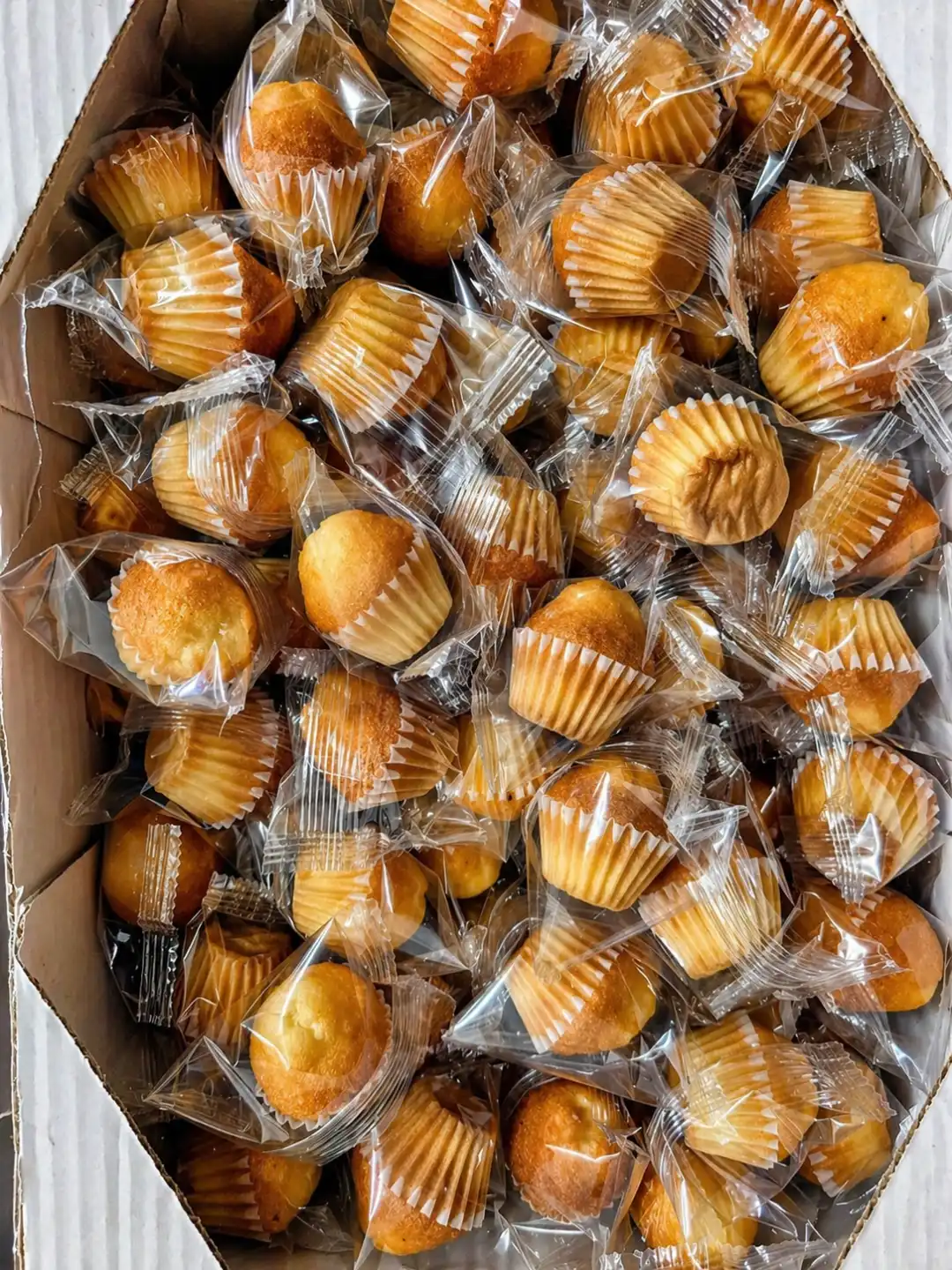 Baby Muffins Farcite Crema Al Limone 1,7Kg Monoporzione Dolci Snack Buffet Event