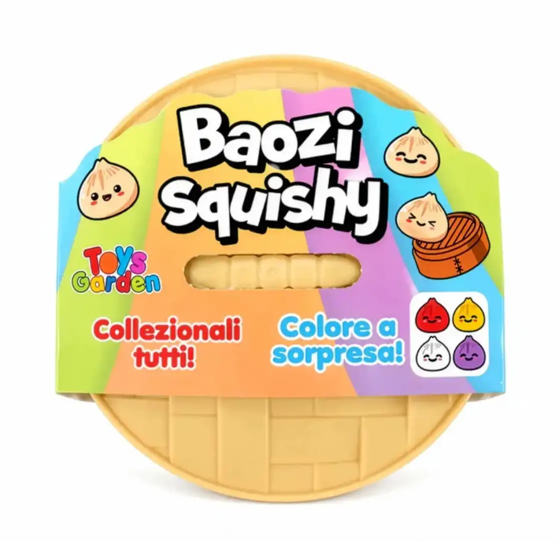 Squishy Baozi Ravioli Cinesi 5,5 cm Toys Garden Morbido Antistress Bambini