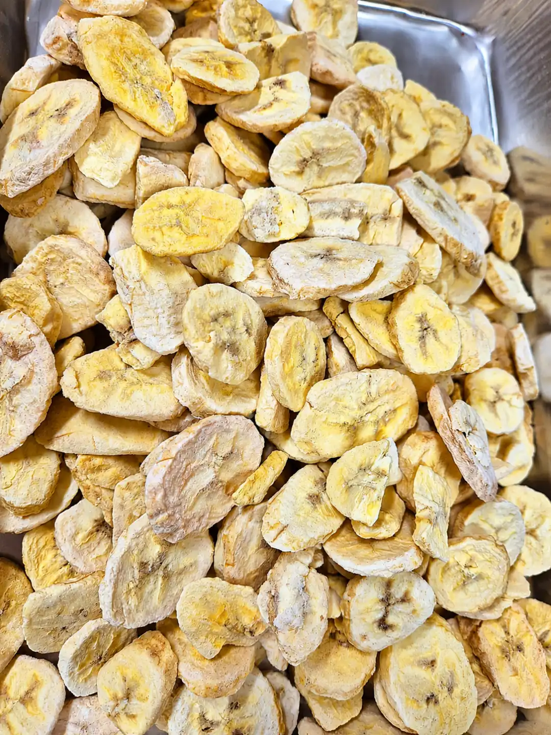 Banana Liofilizzata 1Kg Snack Frutta Disidratata Croccante Naturale Dolce