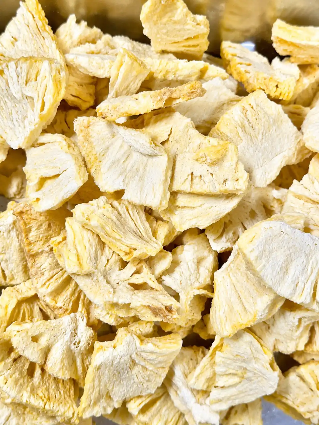 Ananas Liofilizzato 500Gr Frutta Disidratata Croccante Snack Naturale Dolce